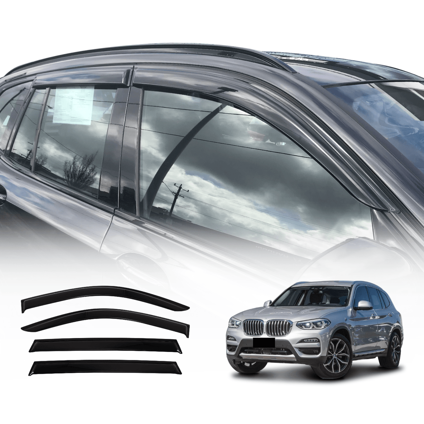 Weather Shields For BMW X3 G01 Series 2017-Onwards