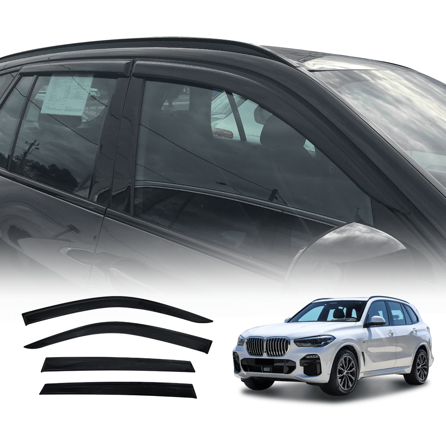 Weather Shields For BMW X5 G05 Series 2018-Onwards