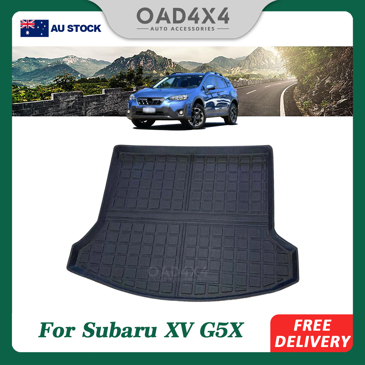 Boot Liner for Subaru XV G5X 2017-Onwards