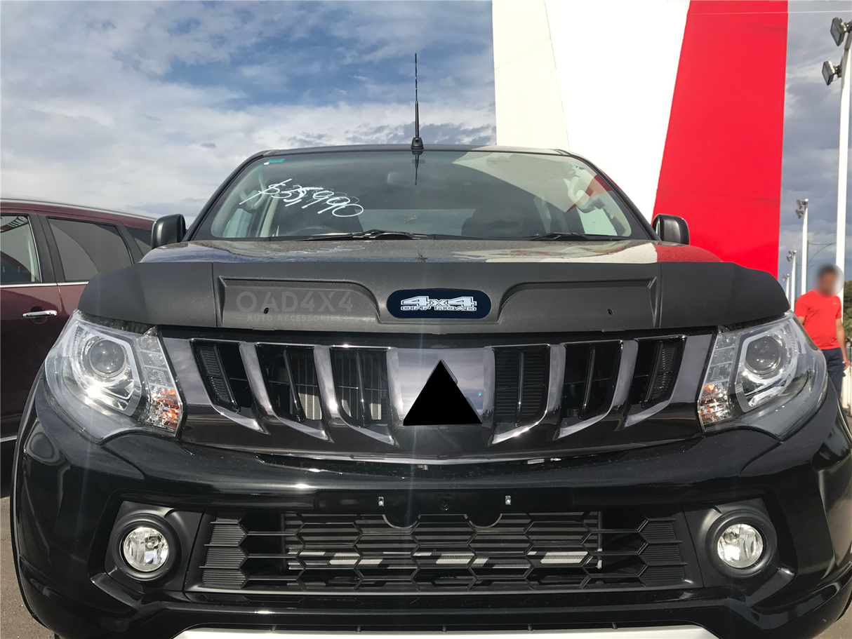 Bonnet Protector & Injection Weather Shield for Mitsubishi Triton MQ Single Cab 2015-2018