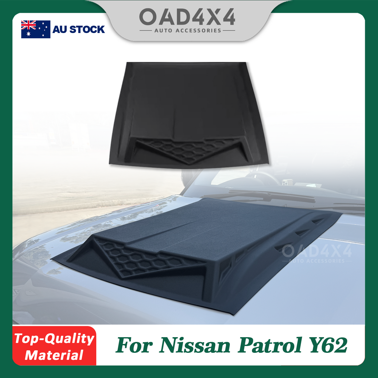 Bonnet Scoop for Nissan Patrol Y62 2020-onwards