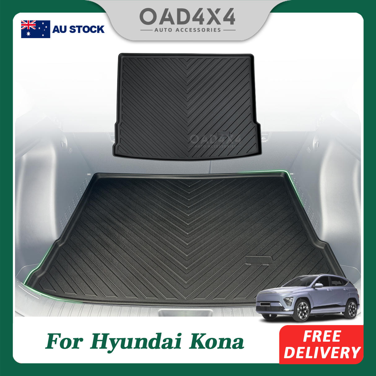 Boot Liner for Hyundai Kona 2023-Onwards