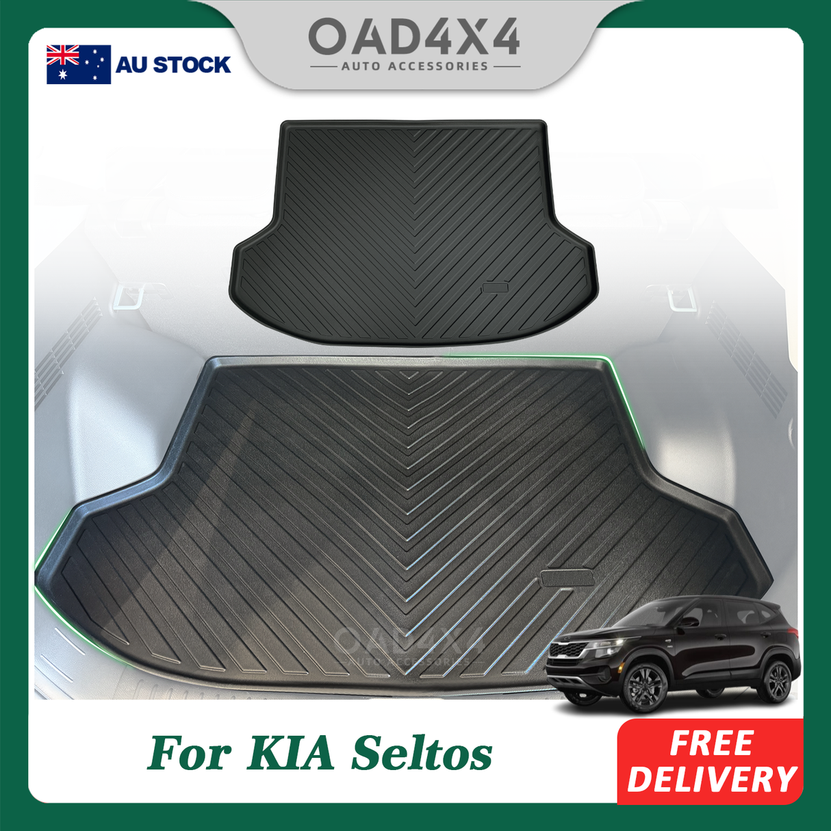 Boot Liner for KIA Seltos SP2 Series 2019-Onwards