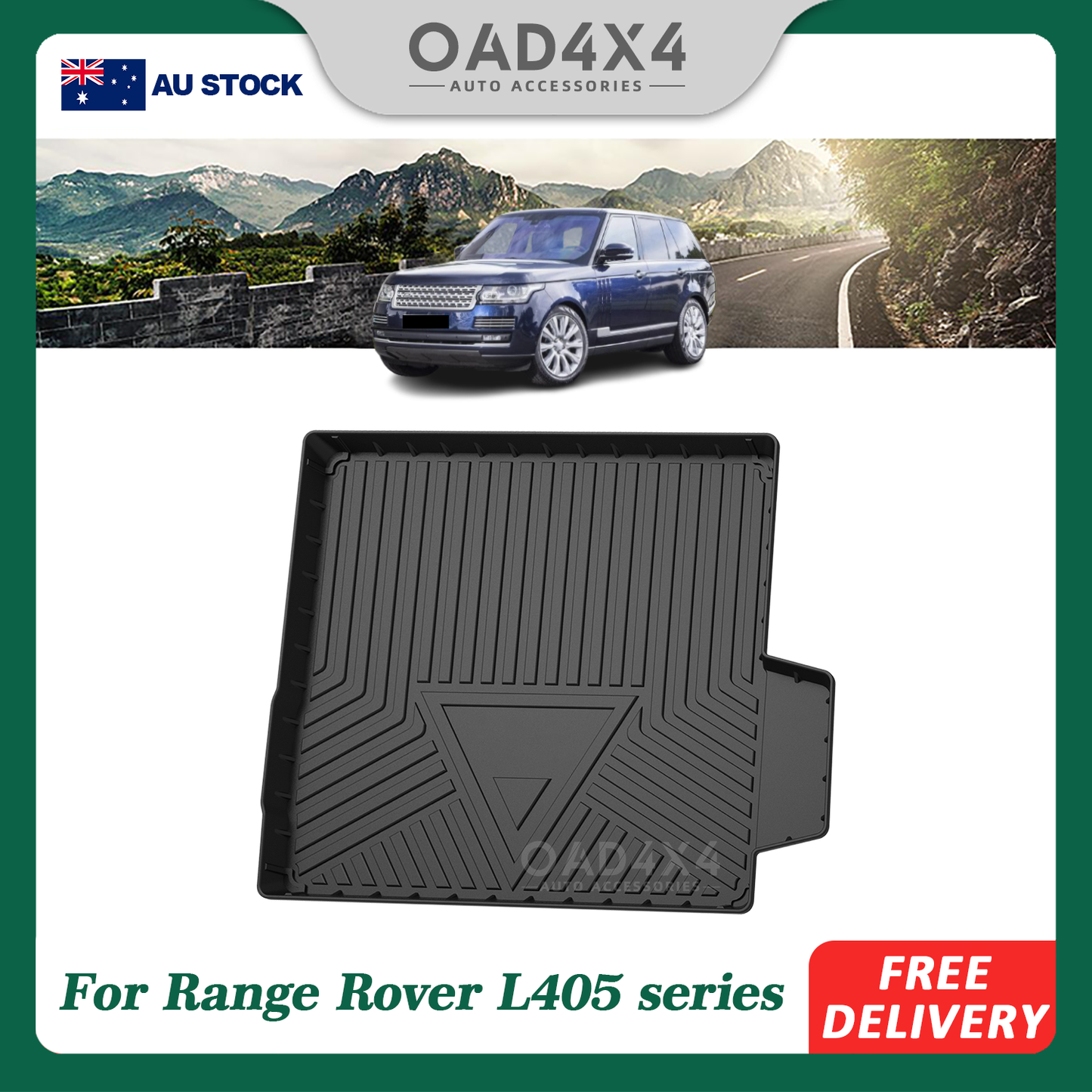 Boot Liner for Land Rover Range Rover L405 series 2013-2021