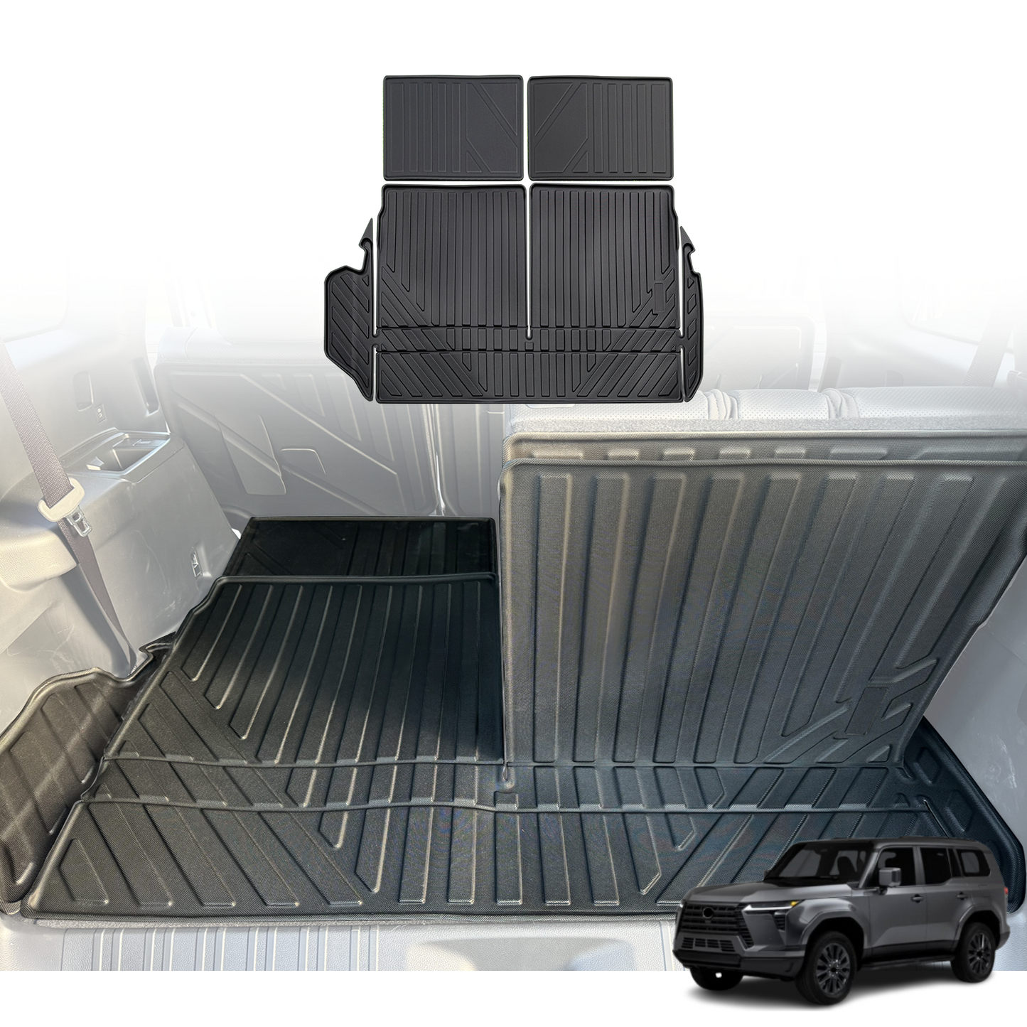 Boot Liner Kick Mat for Lexus GX550 2024-Onwards