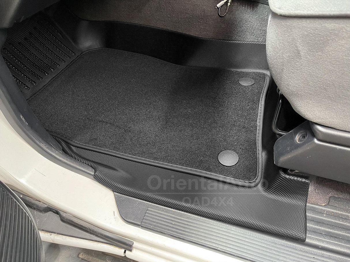 5D Double-Layer Car Floor Mats for Nissan Patrol GU Y61 1997-2015