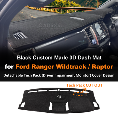 Dash Mat for Ford Ranger Wildtrack / Raptor 2015-2022