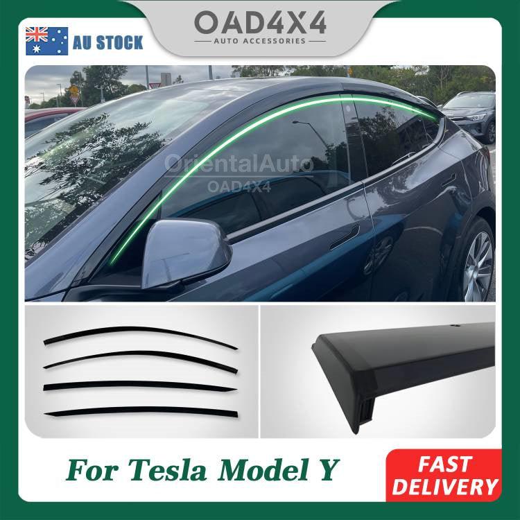 Injection Weather Shields for Tesla Model Y 2022-2025