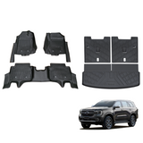 5D TPE Car Floor Mats for Ford Everest Next-Gen 2022-Onwards