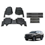 Floor Mats & Door Sill Protector for Ford Everest Next-Gen 2022-Onwards