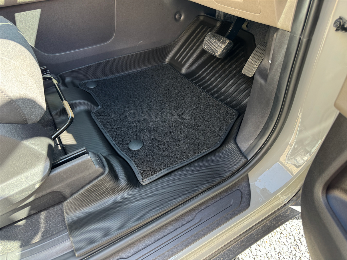 5D Double-Layer Car Floor Mats for KIA Carnival KA4 Series  2020-Onwards