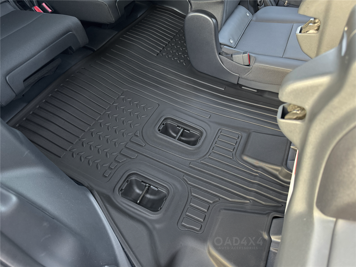 Third Row Car Floor Mats for Lexus GX550 2024-Onwards