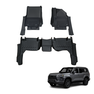 Pre-order 5D TPE Car Floor Mats for Lexus GX550 5 Seats 2024-Onwards