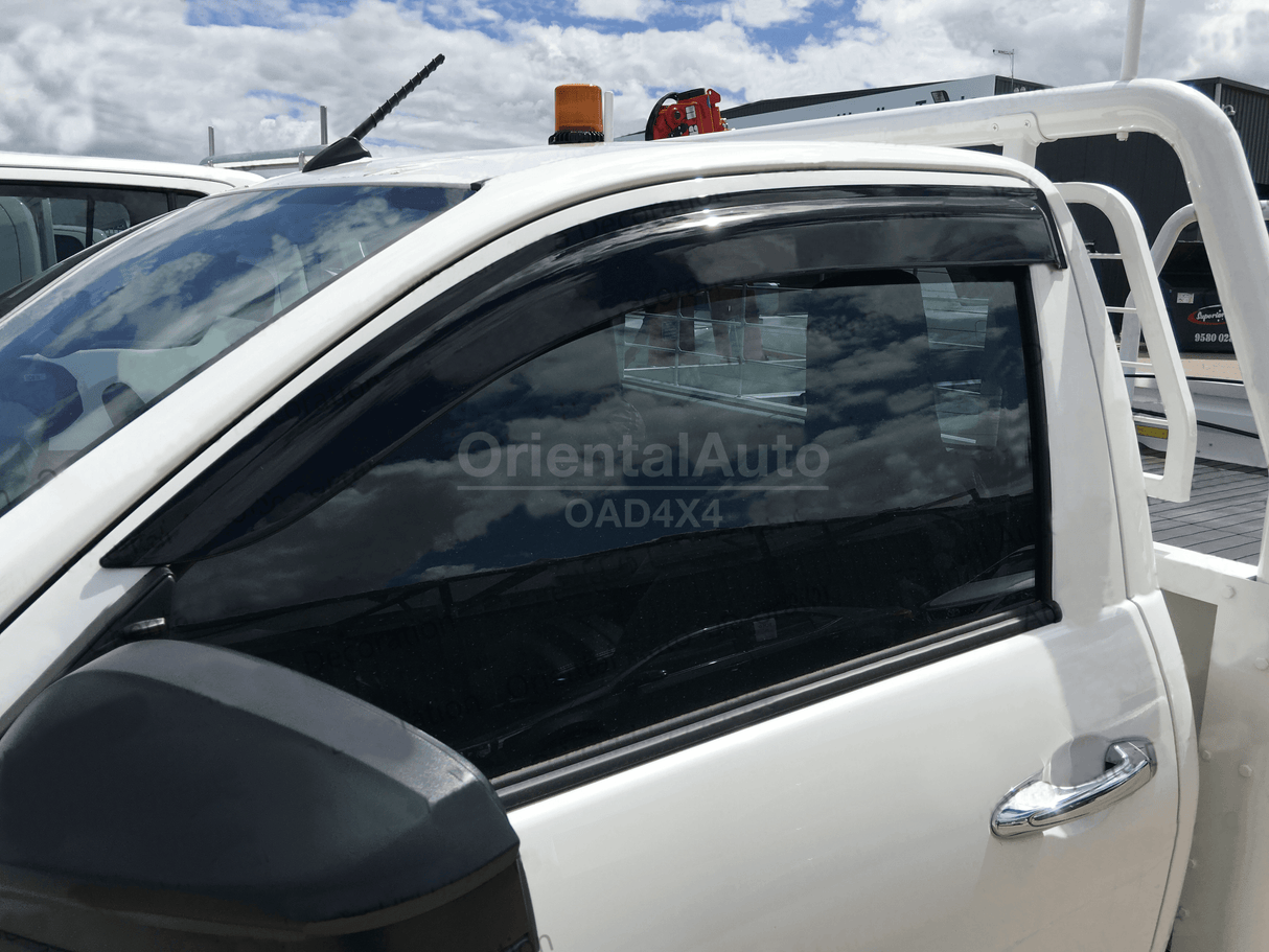 Injection Weather Shields for Toyota Hilux Single Cab 2015-Onwards