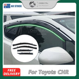 Injection Weather Shields for Toyota CHR CH-R 2016-2024