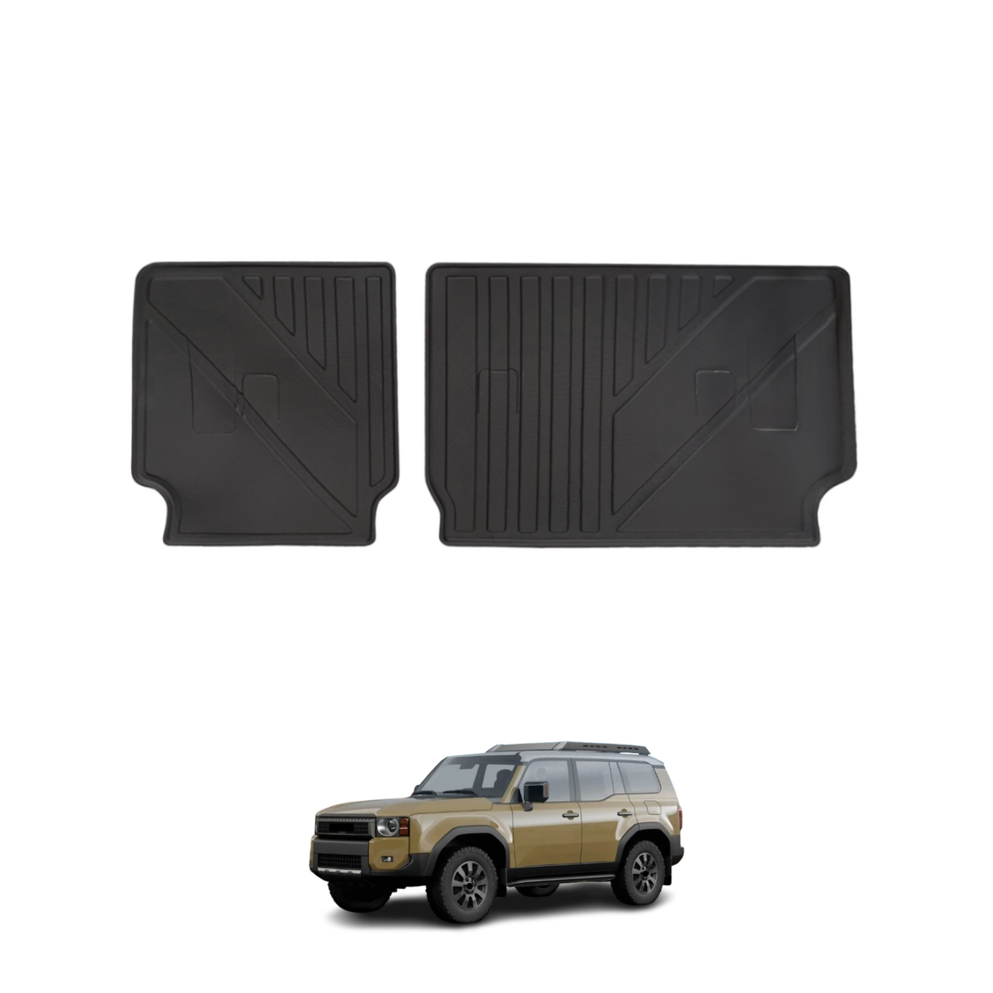 Boot Liner Kick Mat for Toyota Land Cruiser Prado 250 2024-Onwards