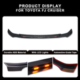 Bonnet Protector with LED Lights for Toyota FJ Cruiser 2011-2019