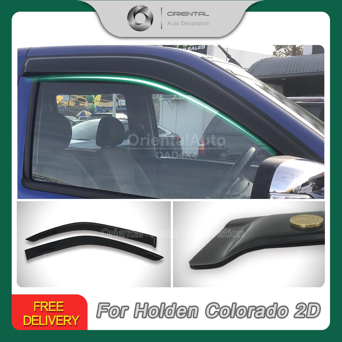 Weather Shields for Holden Colorado RC Series Single / Extra Cab 2008-2012