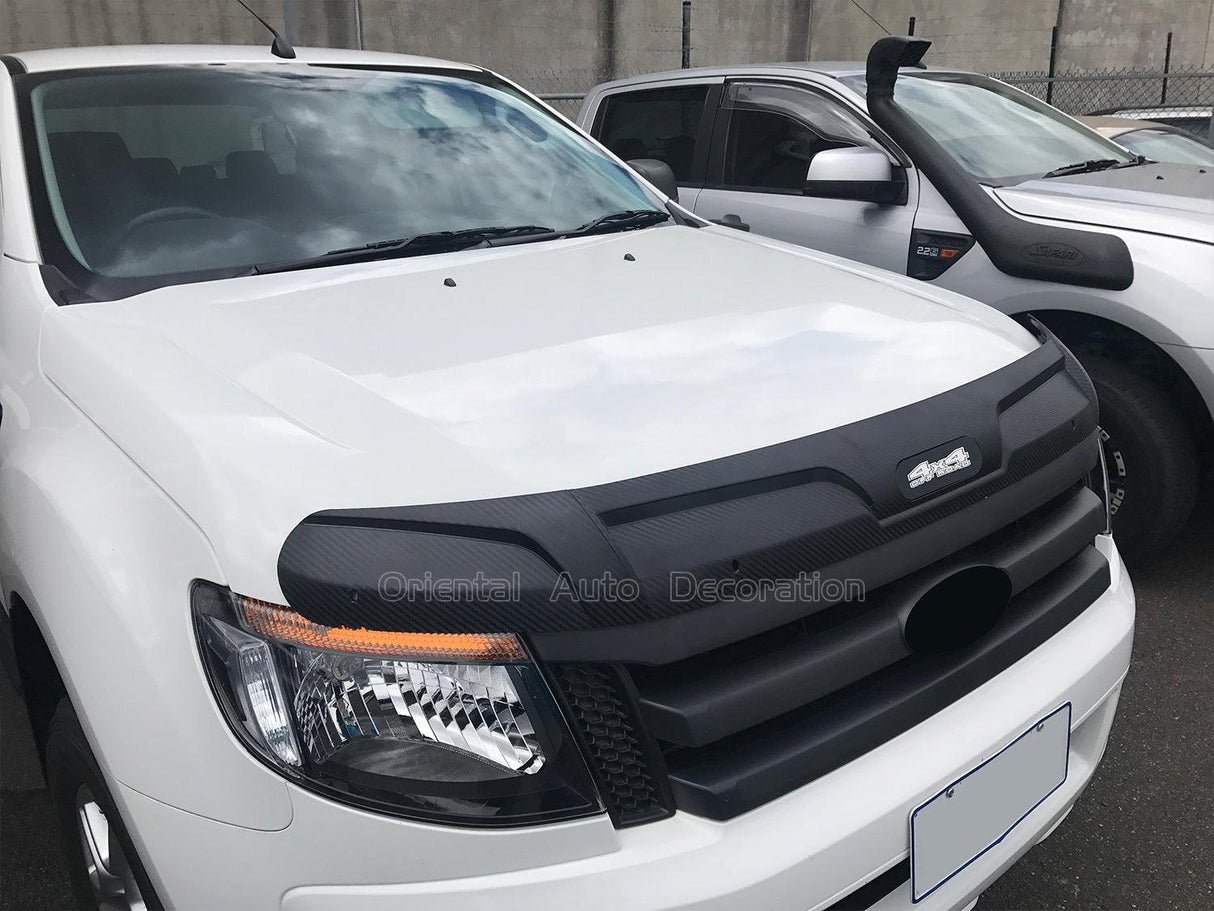 Bonnet Protector & Weather Shield for Ford Ranger Single / Extra Cab 2012-2015