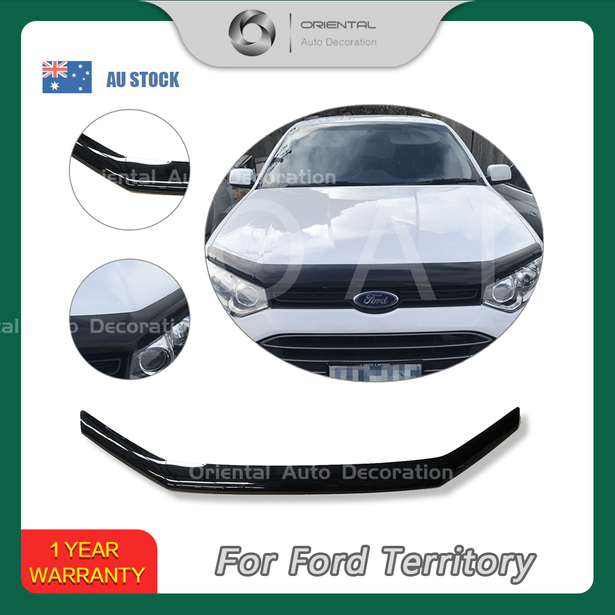 Bonnet Protector for Ford Territory 2011-2016 #PICK UP ONLY