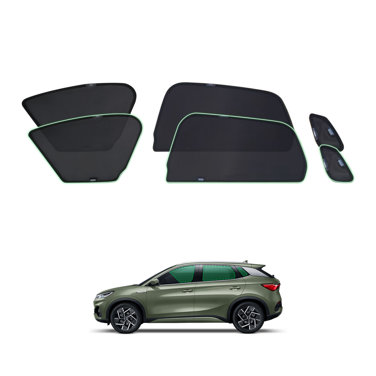 Magnetic Window Sun Shade for BYD ATTO 3 2022-Onwards