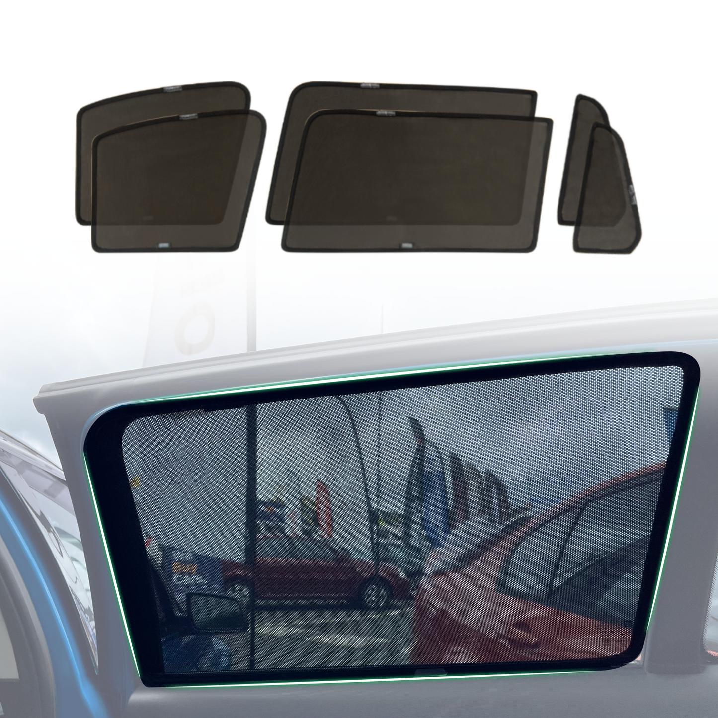 Magnetic Window Sun Shade for Holden Commodore VE VF Wagon 6PCS