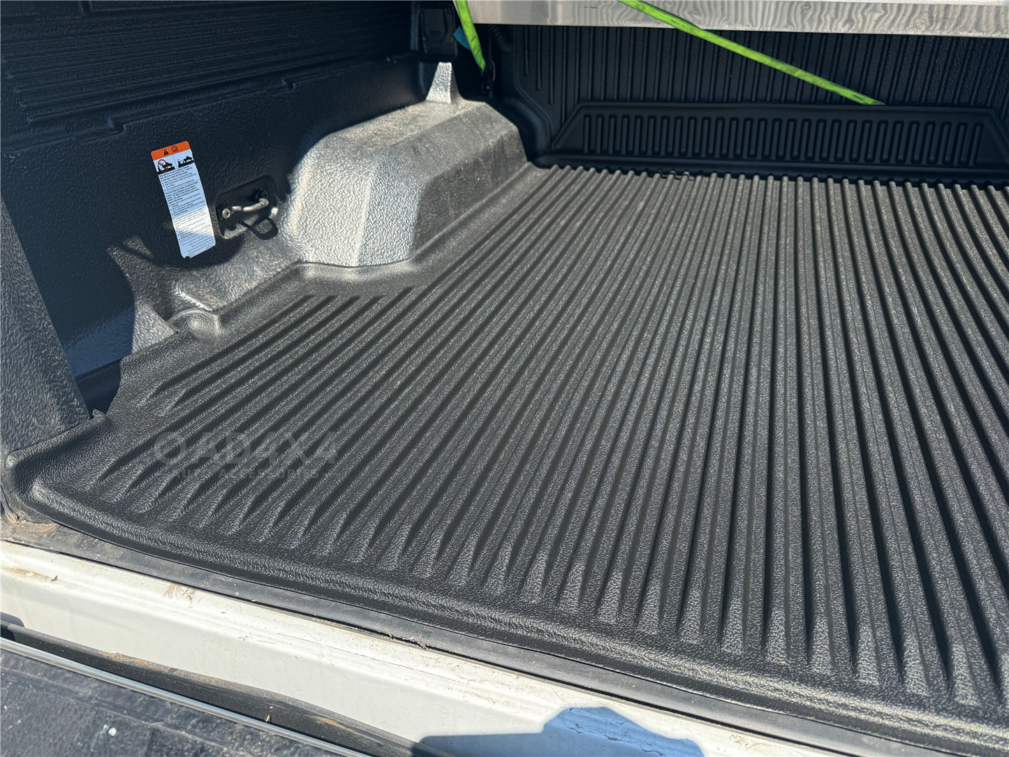 Ute Mat for Ford Ranger Dual Cab 2011-2022 with Factory Plastic Tub Liner