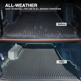 Ute Mat for Ford Ranger Dual Cab 2011-2022 with Factory Plastic Tub Liner