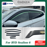 Injection Weather Shields for BYD Sealion 6 2024-Onwards 6PCS