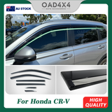 Stainless Edge Weather Shields for Honda CRV CR-V RS Series 2023-Onwards 6PCS