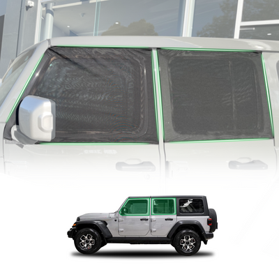 Camping Window Sox for Jeep Wrangler JL Series 2018-Onwards