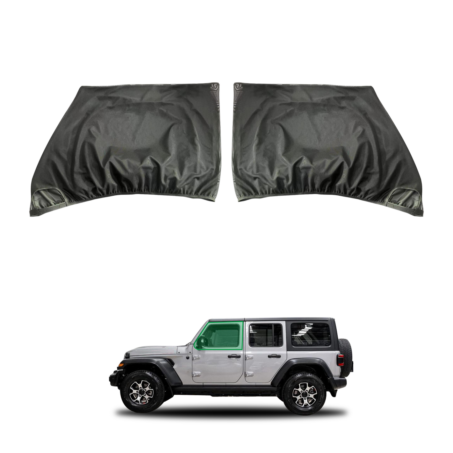 Camping Window Sox for Jeep Wrangler JL Series 2018-Onwards