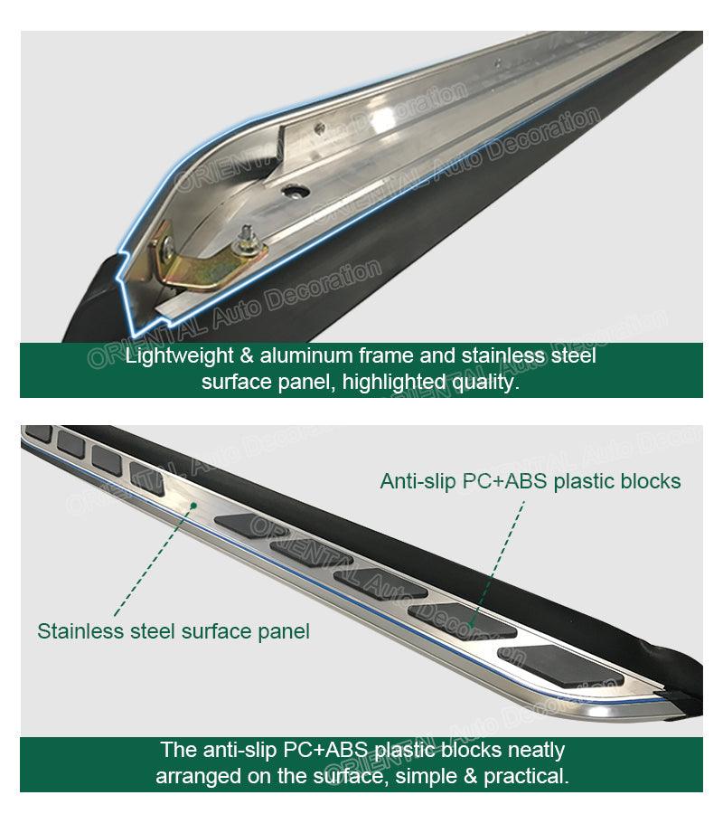 Side Steps for Toyota Kluger 2021-Onwards #66