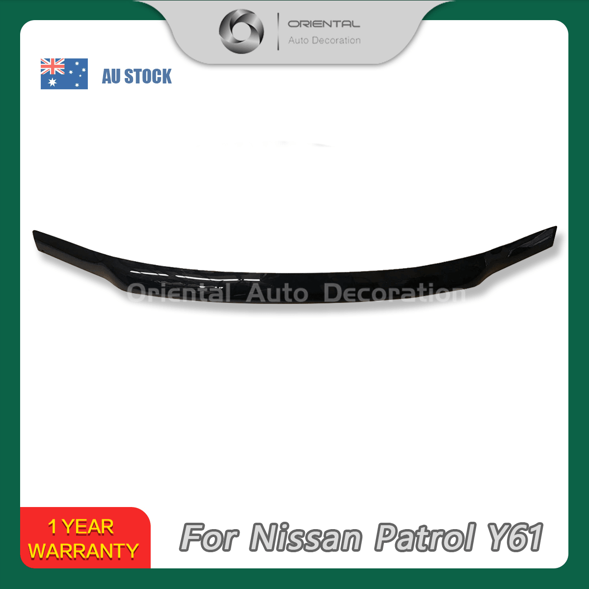 Bonnet Protector for Nissan Patrol Y61 2004-2015 #PICK UP ONLY