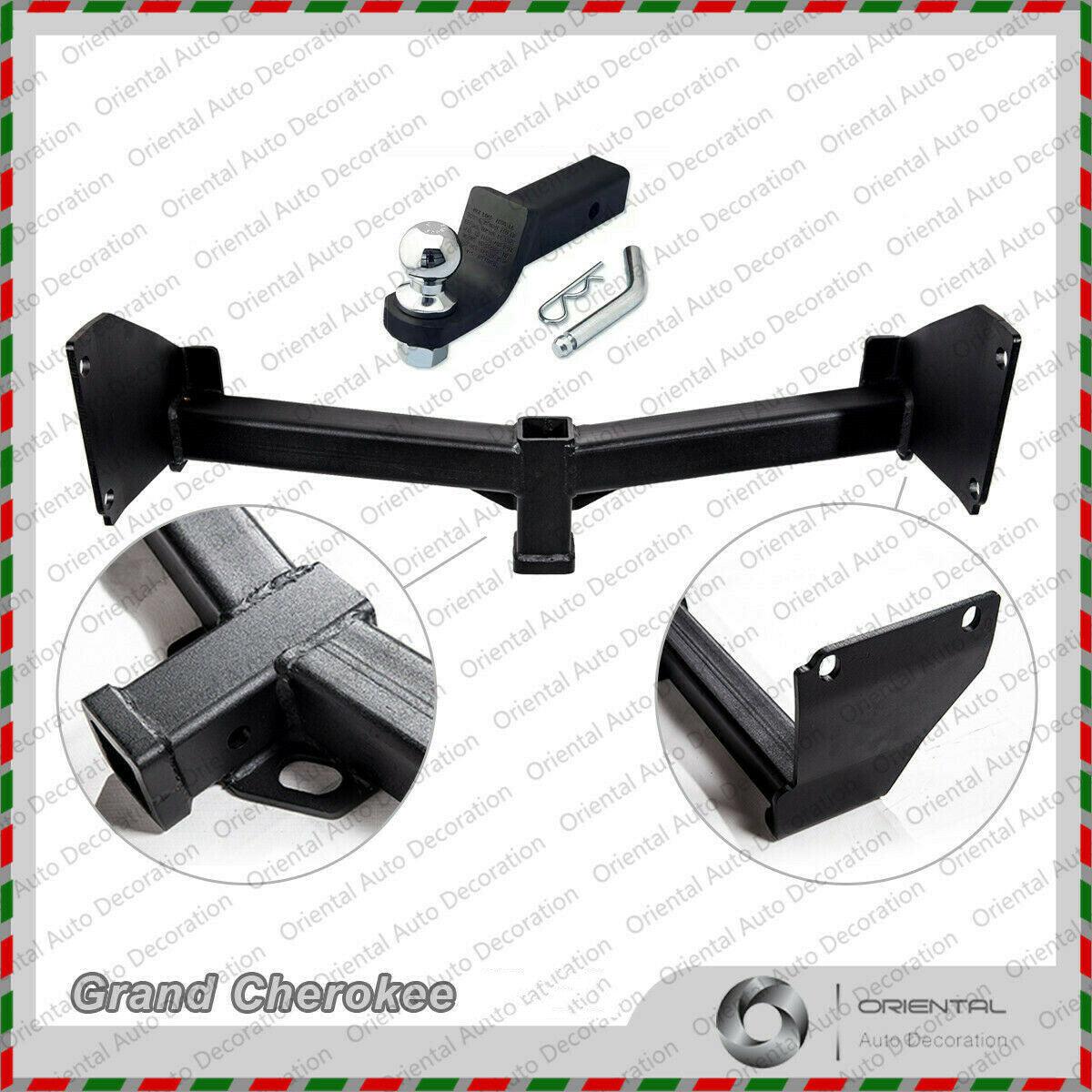 Heavy Duty 2" Tow Bar Tongue + Tow Ball for Jeep Grand Cherokee 2011-2013 Pick Up Only